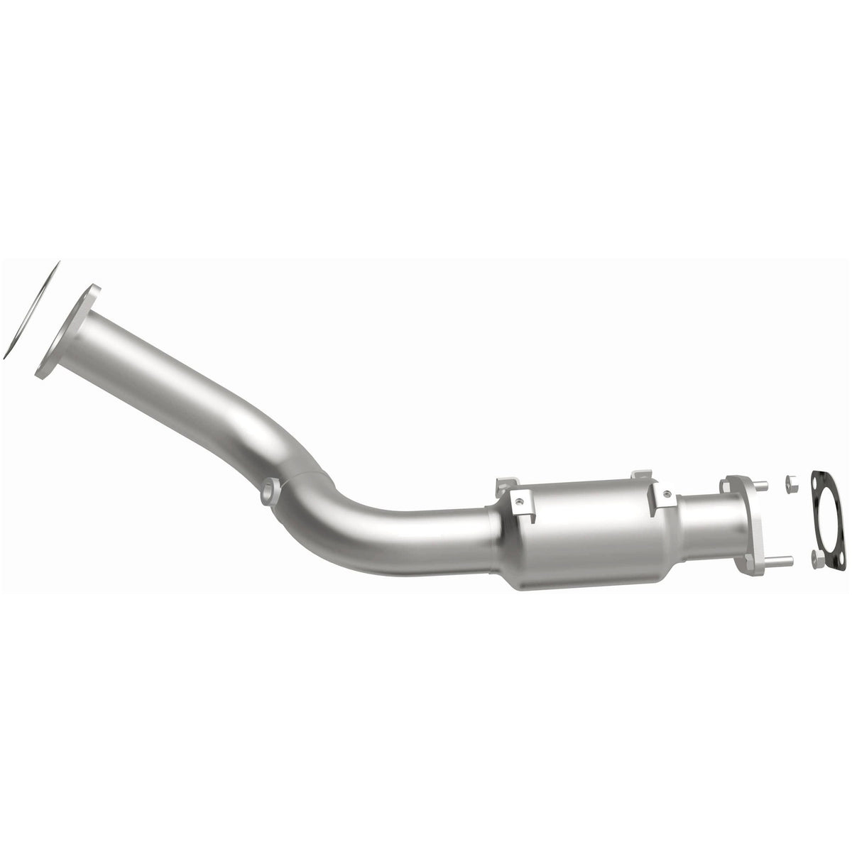 Stainless stainless steel catalytic converter from MagnaFlow Exhaust Products part number 5571708