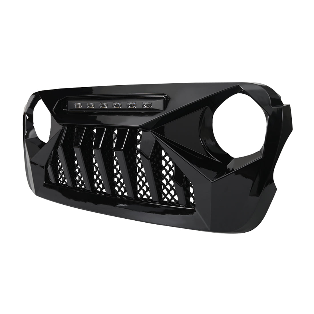 Glossy black abs plastic grille from AMERICAN MODIFIED part number AMJPCA00117