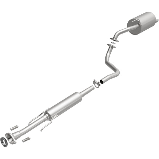 Satin exhaust system kit from BRExhaust part number 106-0266