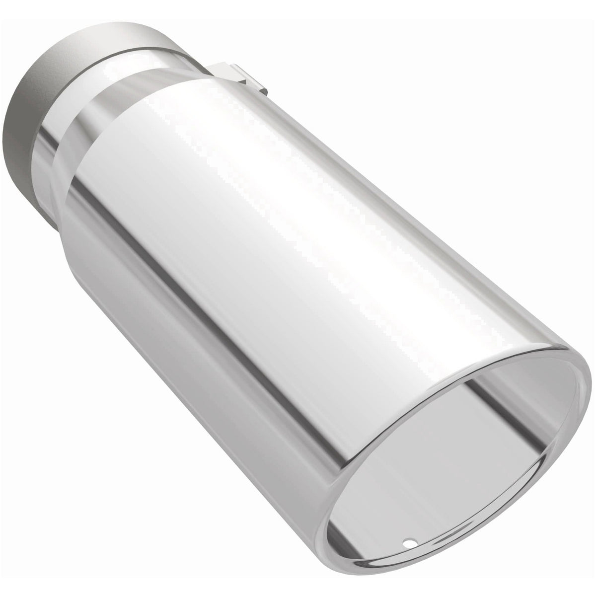 Polished stainless steel exhaust tail pipe tip from MagnaFlow Exhaust Products part number 35214