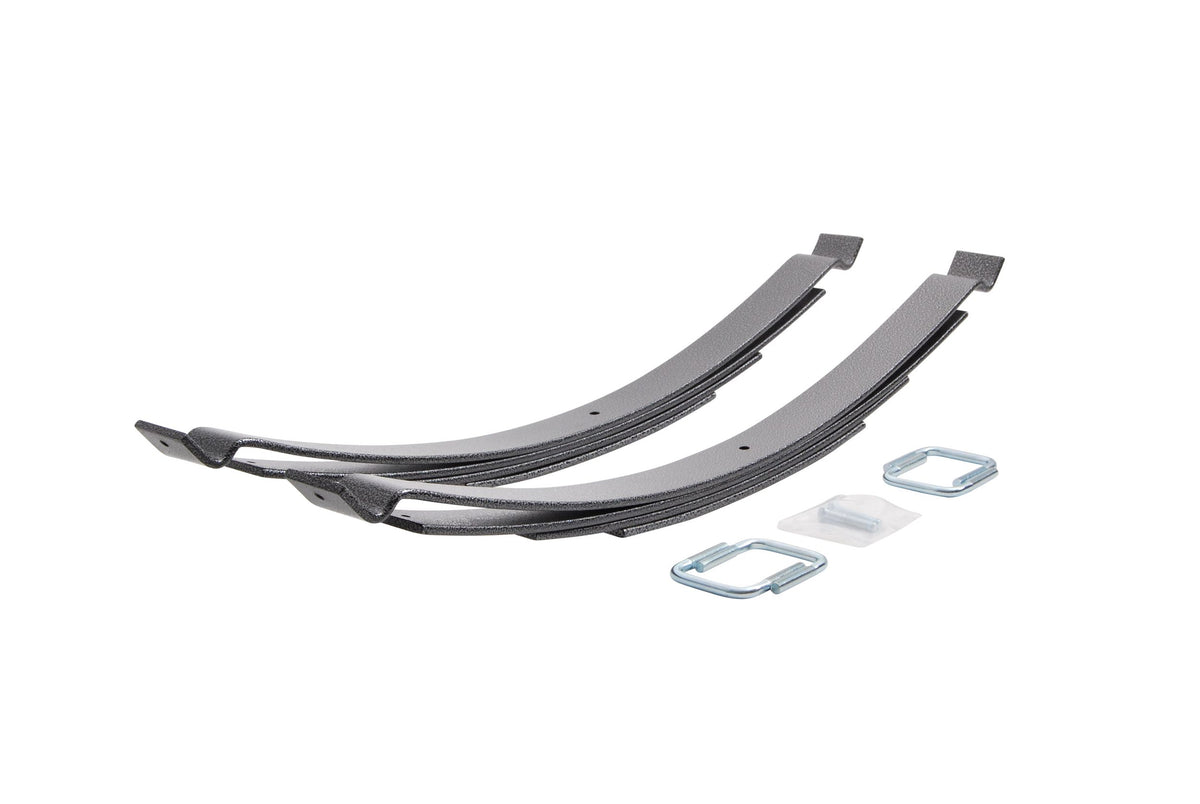 Silver hammertone leaf helper spring from Hellwig part number 3520