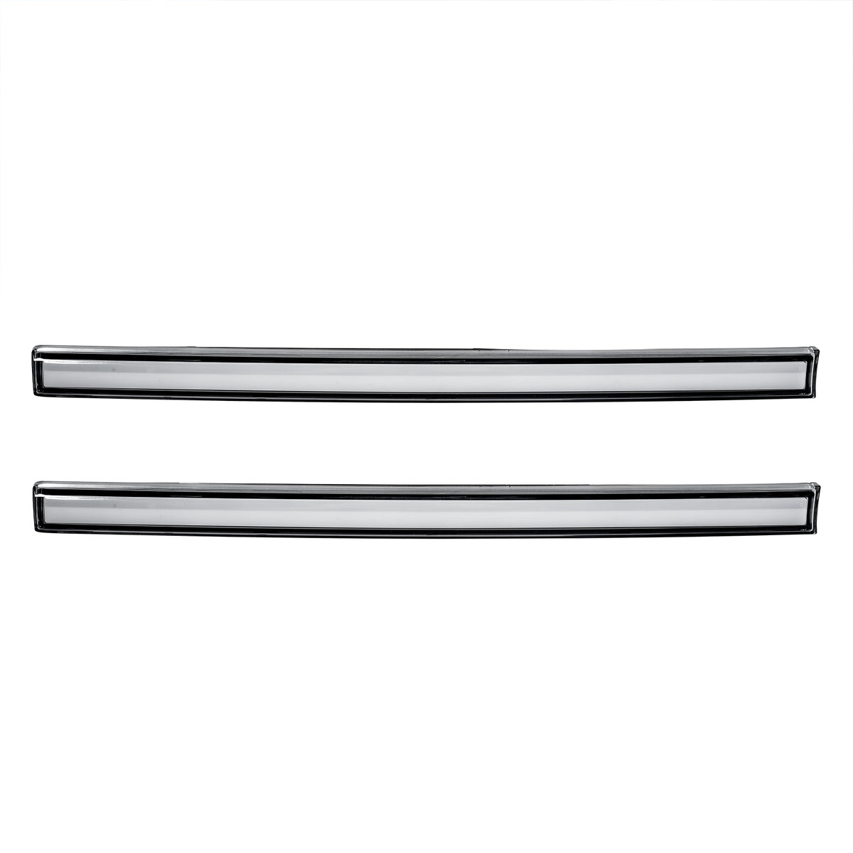 Clear lens matte black abs plastic grille light kit from AMERICAN MODIFIED part number AMFMAA00190