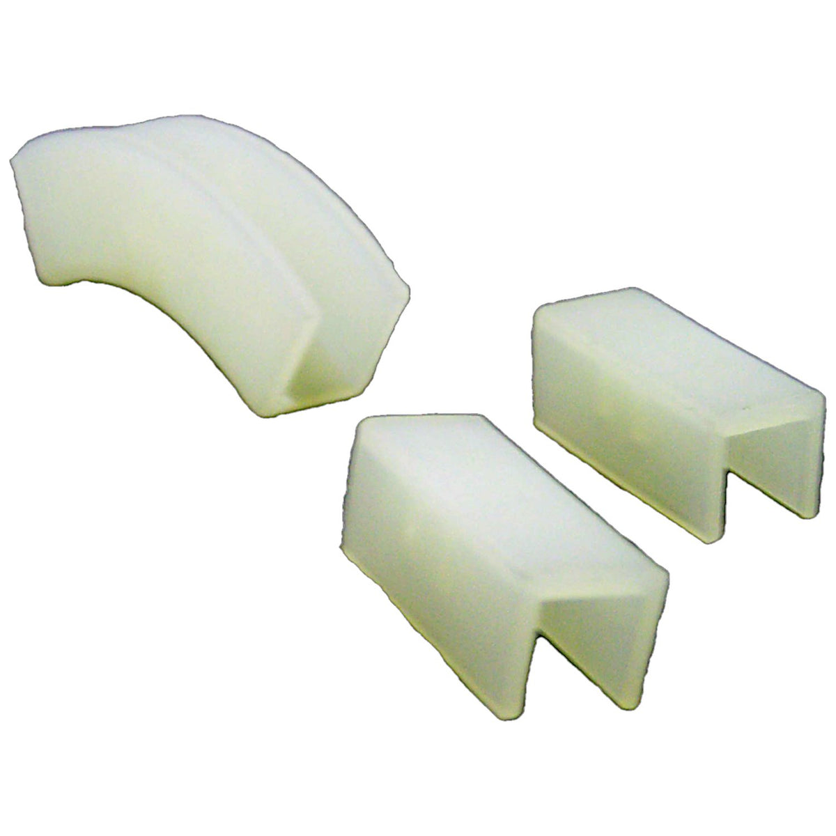 White transfer case shift fork insert from Crown Automotive Jeep Replacement part number 83500994