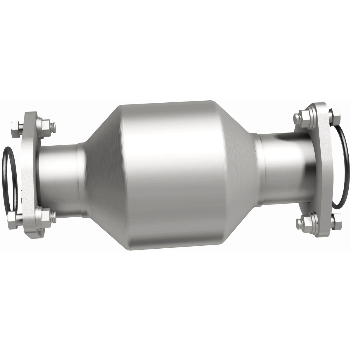 Stainless stainless steel catalytic converter from MagnaFlow Exhaust Products part number 5571476