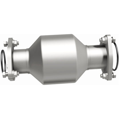 Stainless stainless steel catalytic converter from MagnaFlow Exhaust Products part number 5571476