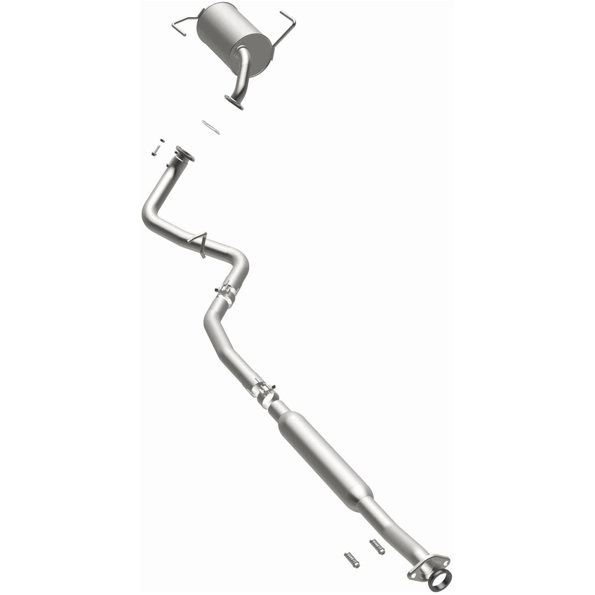 Satin exhaust system kit from BRExhaust part number 116-0162