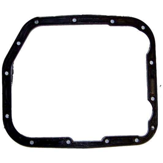 Black transmission oil pan gasket from Crown Automotive Jeep Replacement part number 4295875AC