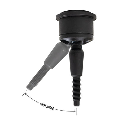 Black suspension control arm with mounting hardware from ReadyLift part number 67-19640
