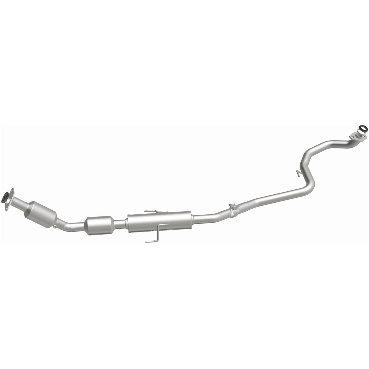 Stainless stainless steel catalytic converter from MagnaFlow Exhaust Products part number 551584