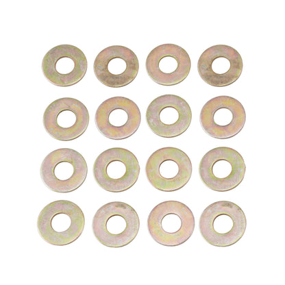 Silver steel bumper mounting kit with mounting hardware from Cattleman HD part number 4390KIT