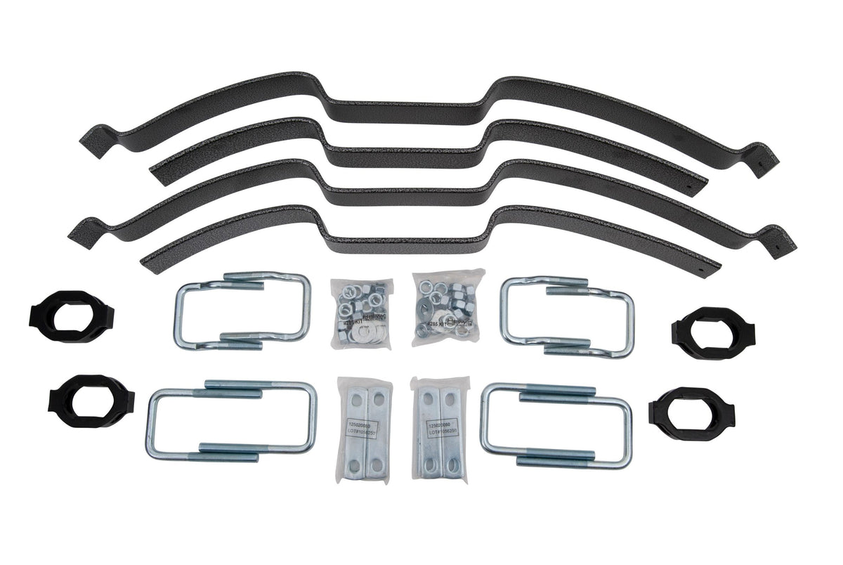 Silver hammertone leaf helper spring from Hellwig part number 61902