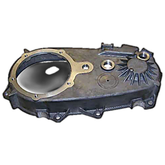 Unpainted transfer case housing from Crown Automotive Jeep Replacement part number 83503153