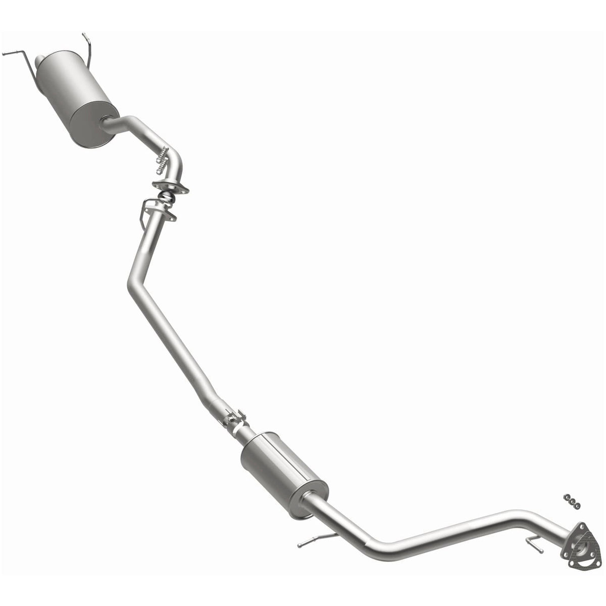 Satin exhaust system kit from BRExhaust part number 106-1001