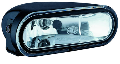Black fog light with mounting hardware from Hella part number 008284001
