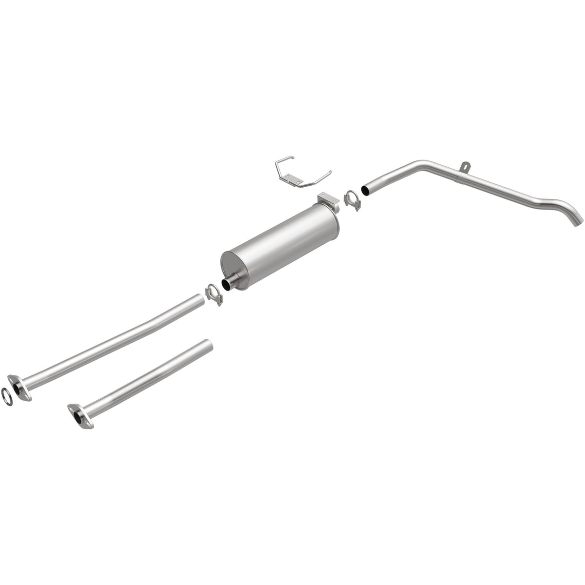 Satin exhaust system kit from BRExhaust part number 106-0674