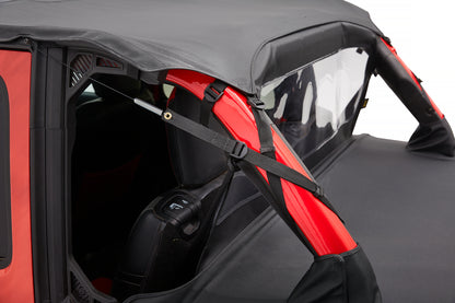 Black diamond soft top from Bestop part number 52608-35