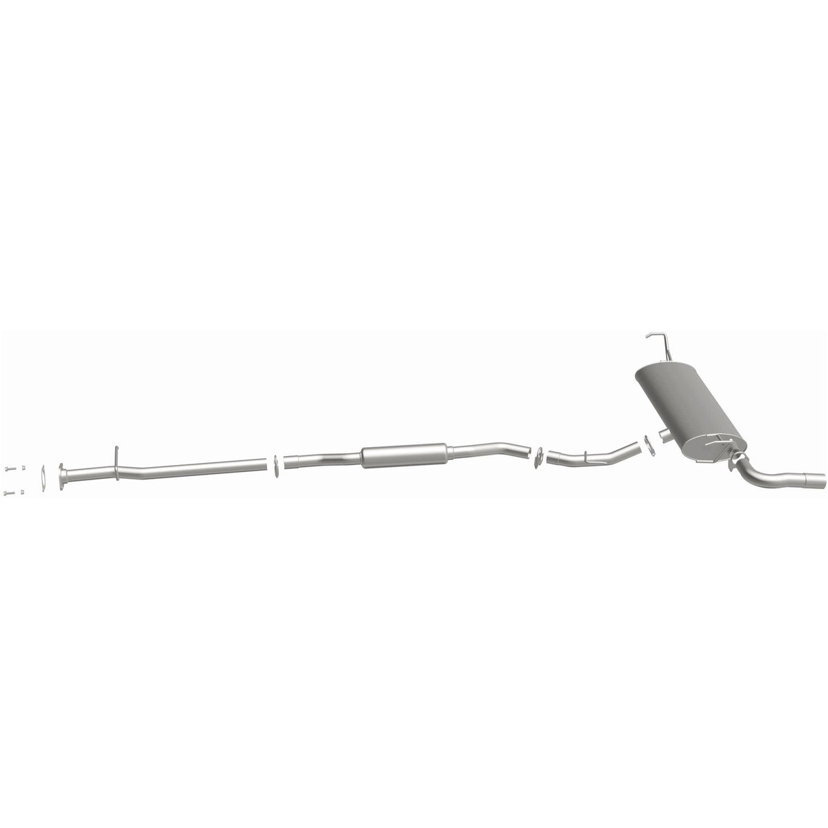 Satin exhaust system kit from BRExhaust part number 106-0243