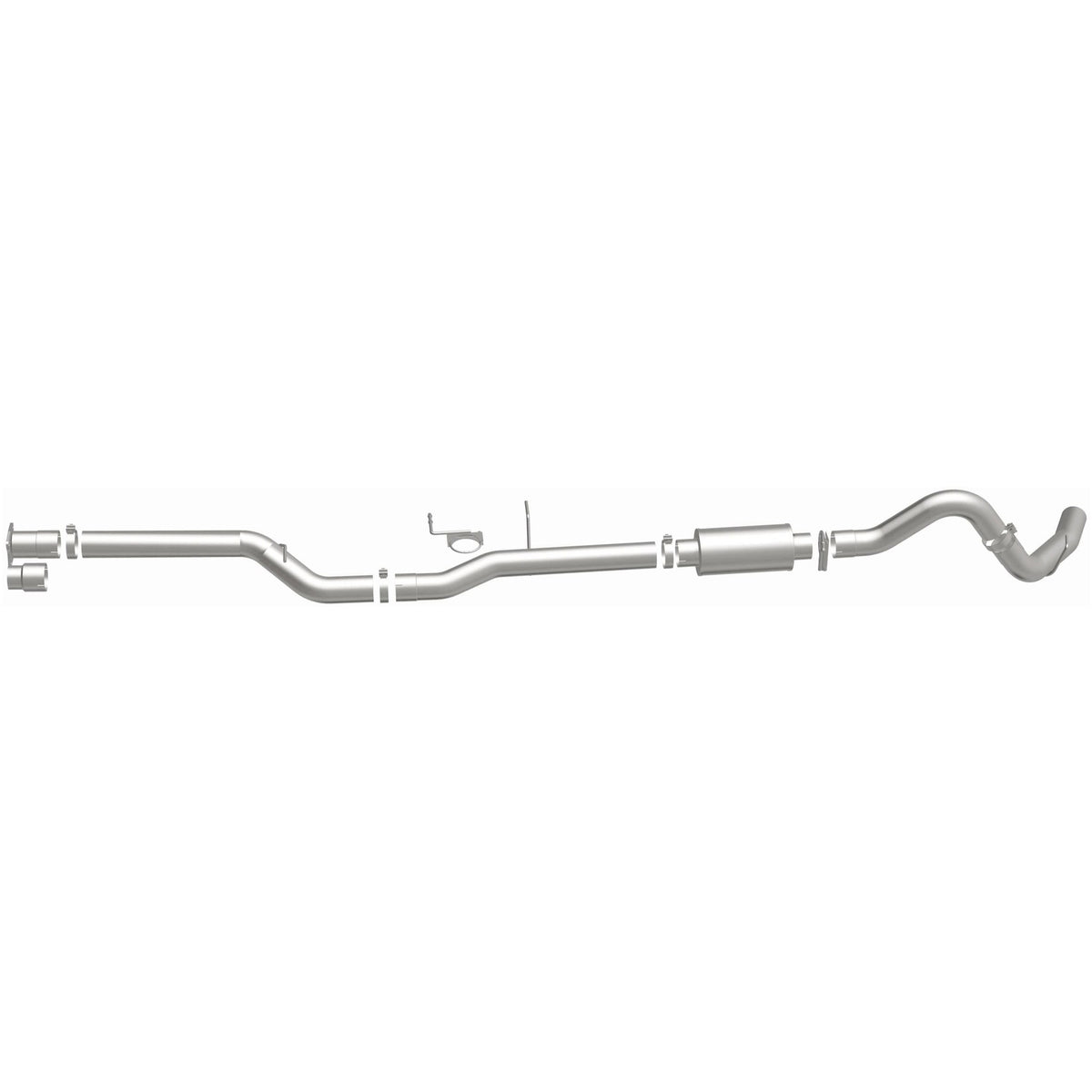 Satin exhaust system kit from BRExhaust part number 106-0661