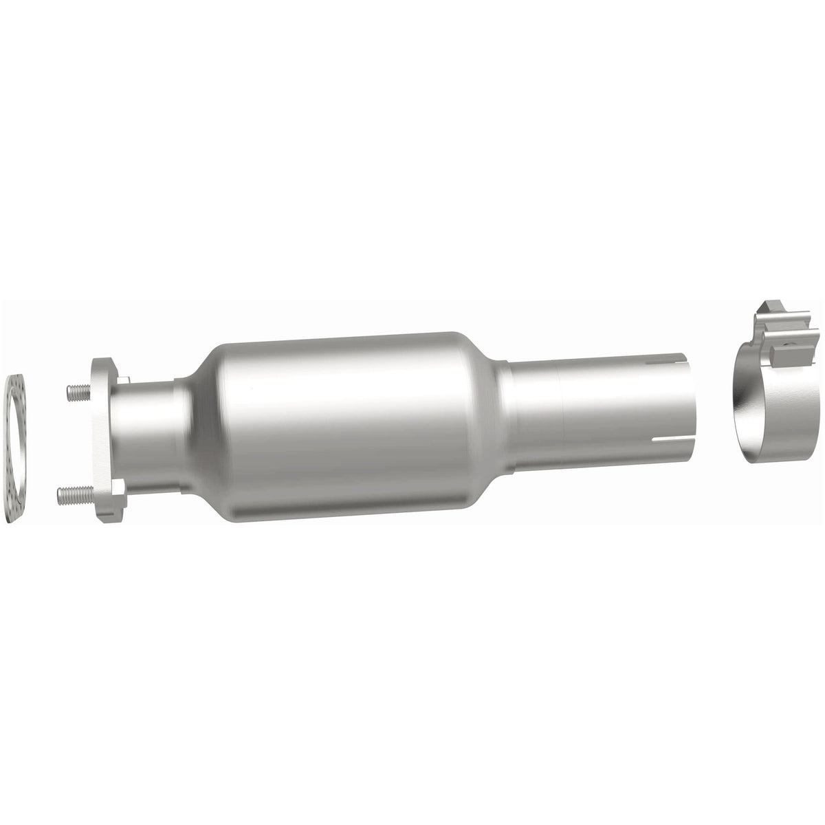 Stainless stainless steel catalytic converter from MagnaFlow Exhaust Products part number 5571511