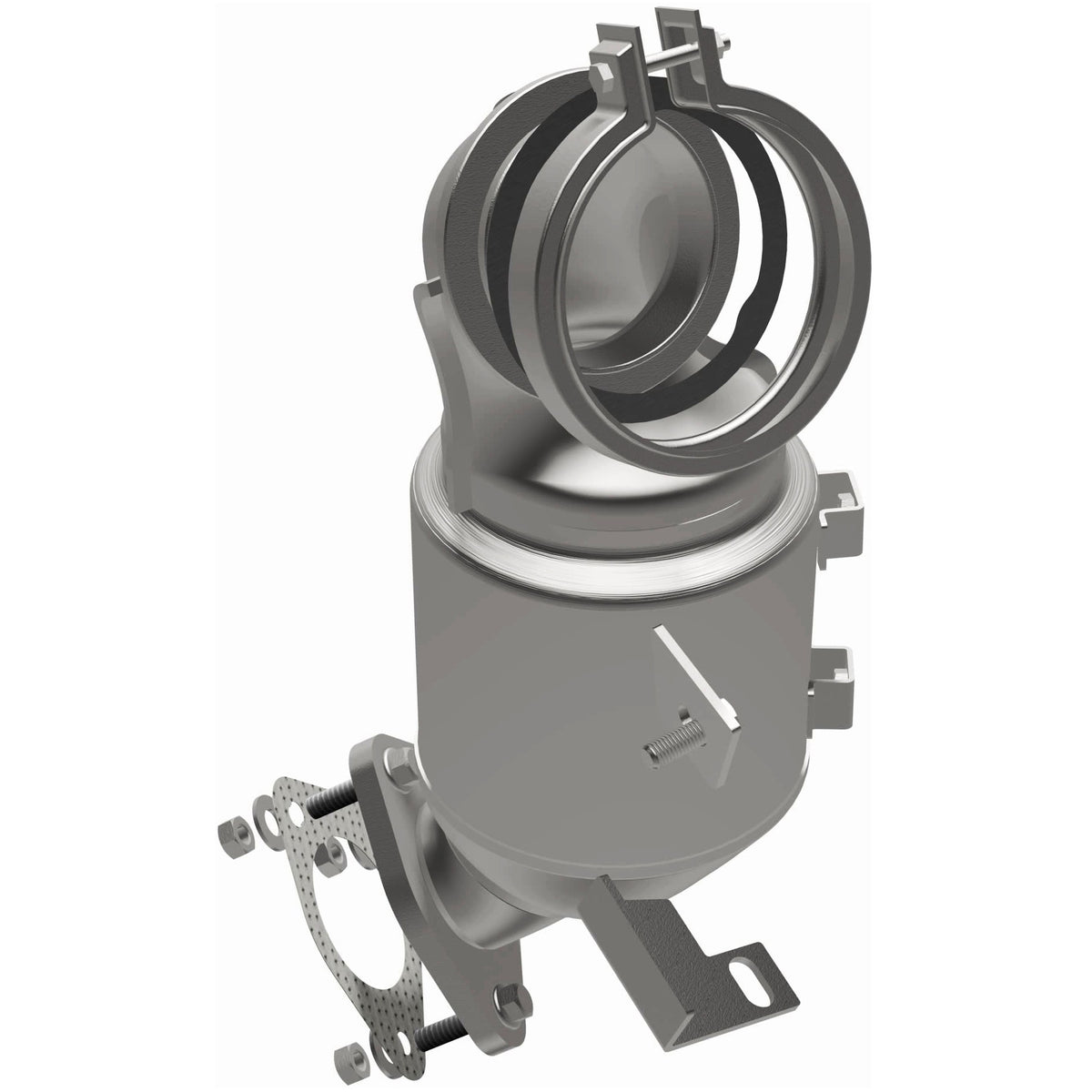Stainless stainless steel catalytic converter from MagnaFlow Exhaust Products part number 280173