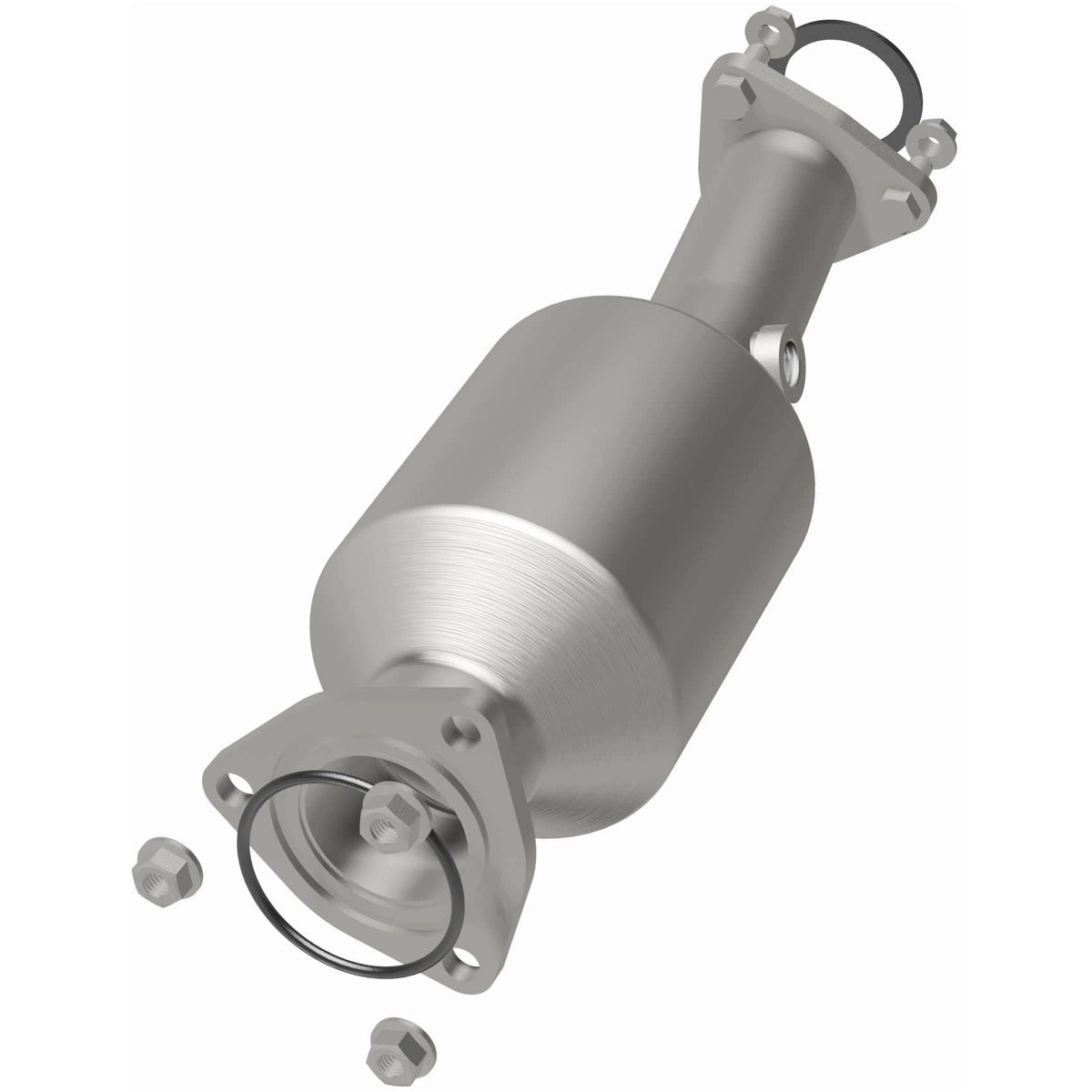 Stainless stainless steel catalytic converter from MagnaFlow Exhaust Products part number 280150