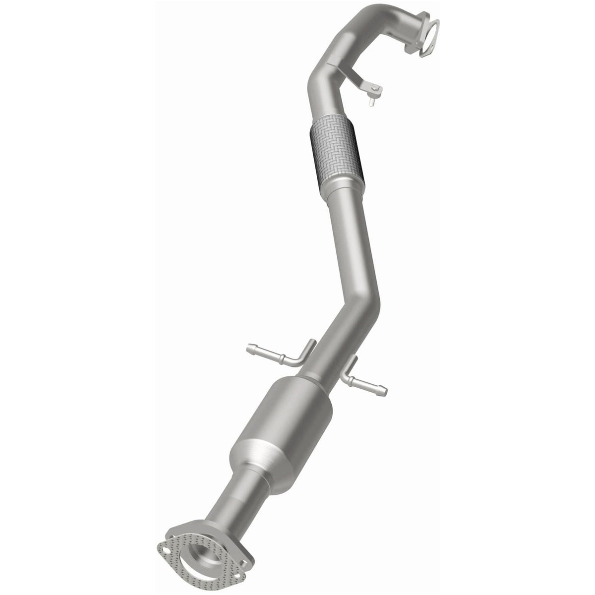 Stainless stainless steel catalytic converter from MagnaFlow Exhaust Products part number 557973
