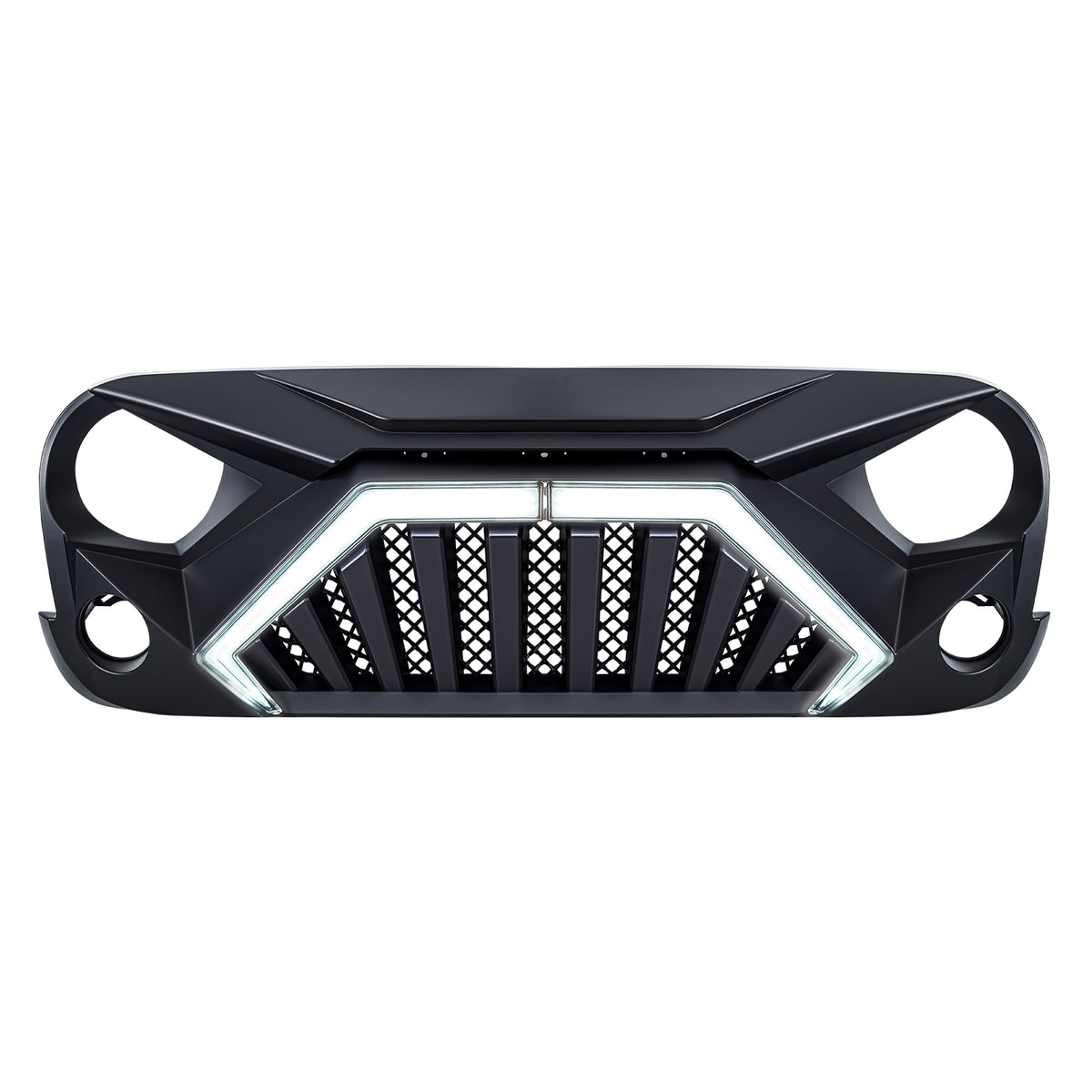 Matte black abs plastic grille from AMERICAN MODIFIED part number AMJPAA00144