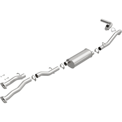 Satin exhaust system kit from BRExhaust part number 106-0710