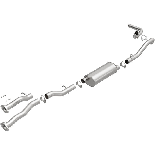 Satin exhaust system kit from BRExhaust part number 106-0710