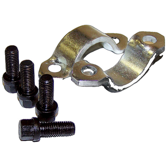 Unpainted universal joint strap kit from Crown Automotive Jeep Replacement part number 4006698K