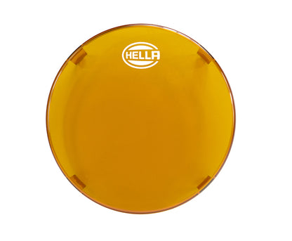Yellow (amber) auxiliary light cover from Hella part number 358116991