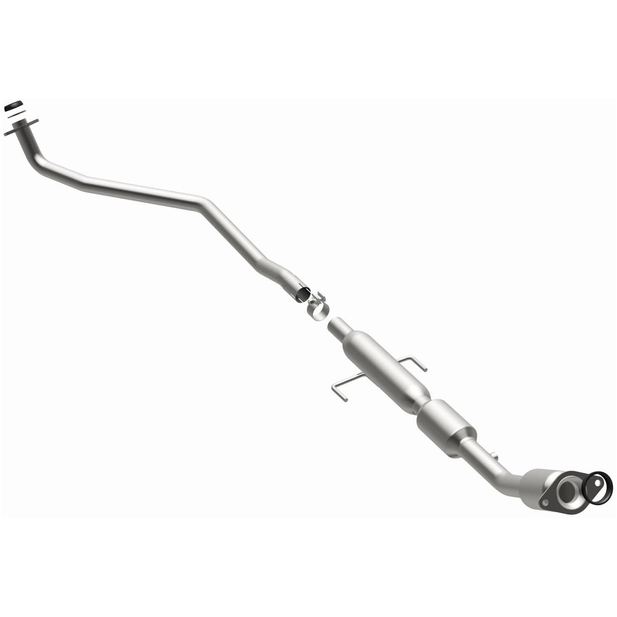 Stainless stainless steel catalytic converter from MagnaFlow Exhaust Products part number 551524
