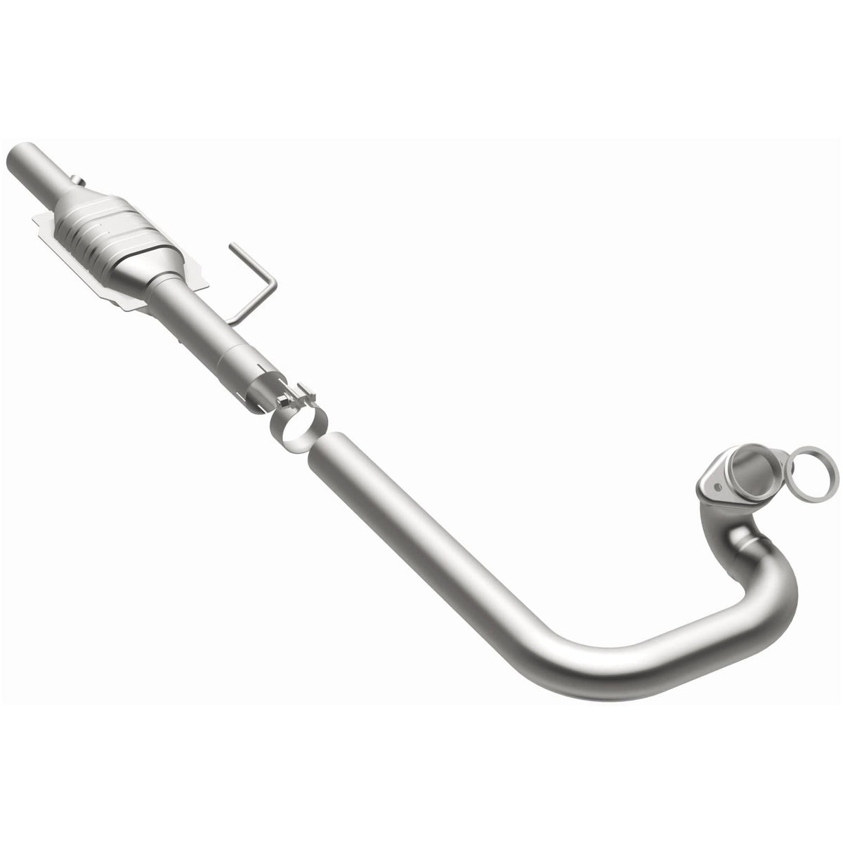 Stainless stainless steel catalytic converter from MagnaFlow Exhaust Products part number 23227