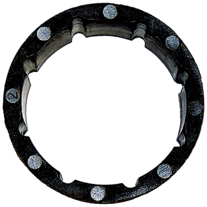 Black drive axle shaft bushing from Crown Automotive Jeep Replacement part number 5066056AB