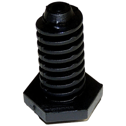Black hood stop buffer from Crown Automotive Jeep Replacement part number 4103165