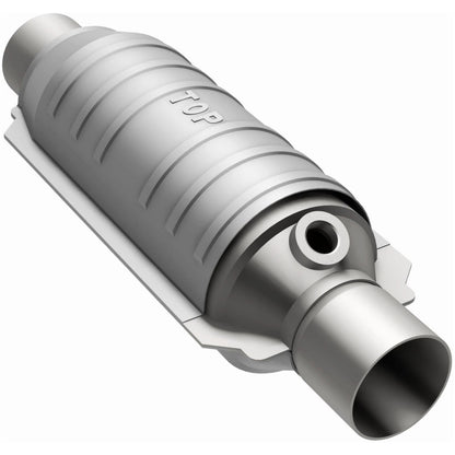Stainless stainless steel catalytic converter from MagnaFlow Exhaust Products part number 418034