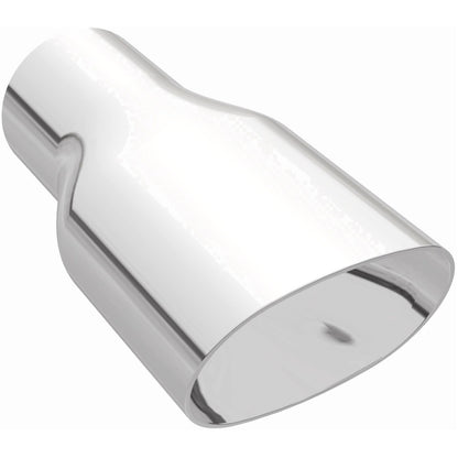 Polished stainless steel exhaust tail pipe tip from MagnaFlow Exhaust Products part number 35171