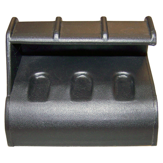 Black soft top tailgate bar from Crown Automotive Jeep Replacement part number 68041621AA