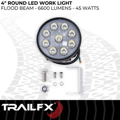 Work Light from TrailFX part number 4RNDWLAMF1
