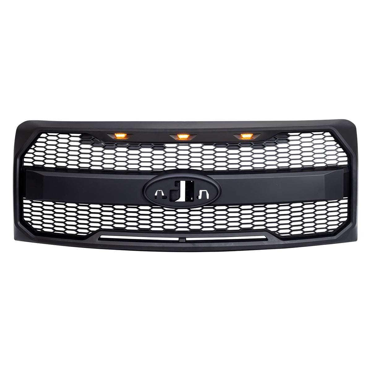 Matte black abs plastic grille from AMERICAN MODIFIED part number AMFMAA00159