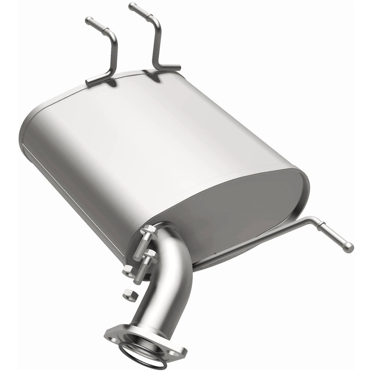 Satin exhaust muffler kit from BRExhaust part number 108-0277