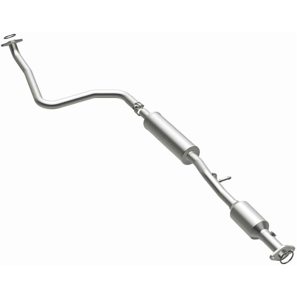 Stainless stainless steel catalytic converter from MagnaFlow Exhaust Products part number 280117