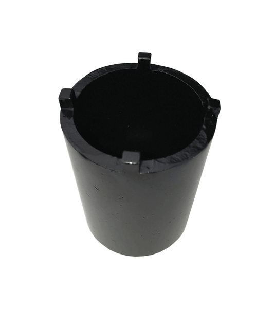 Natural steel spindle nut socket from Mile Marker part number 15002-01