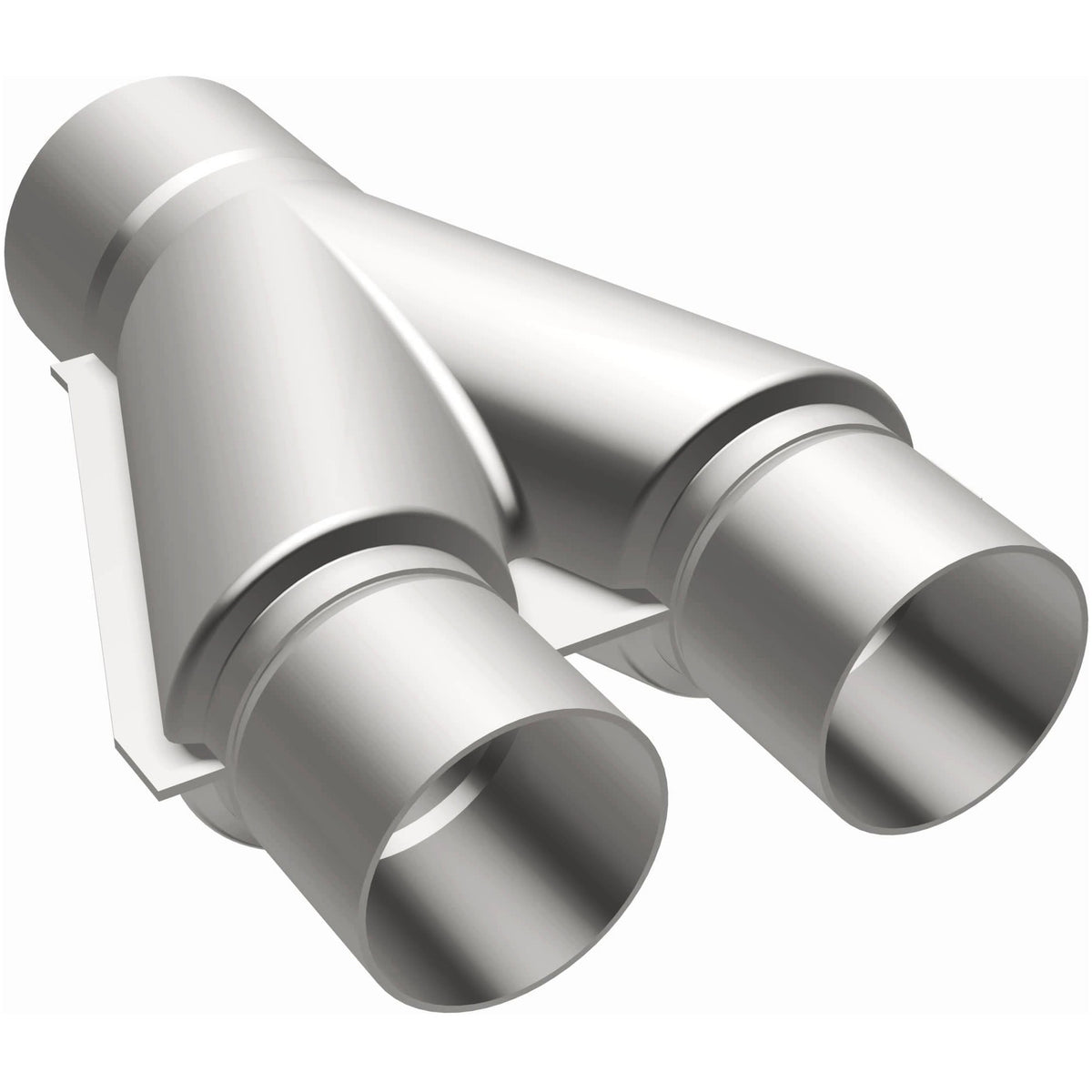 Satin stainless steel exhaust y pipe from MagnaFlow Exhaust Products part number 10778