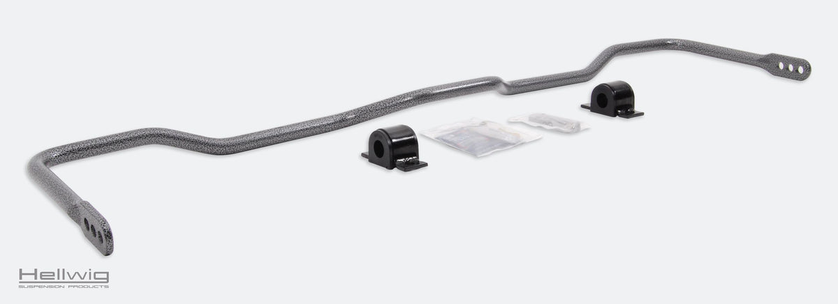 Silver hammertone suspension stabilizer bar kit from Hellwig part number 7779