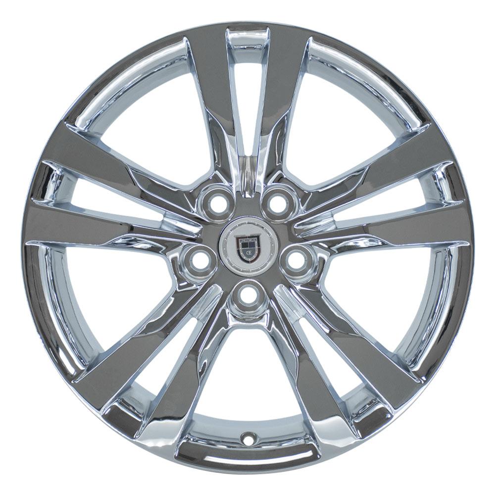 Chrome aluminum alloy wheel from OE Wheels LLC part number CA15A-18085-5115-40C