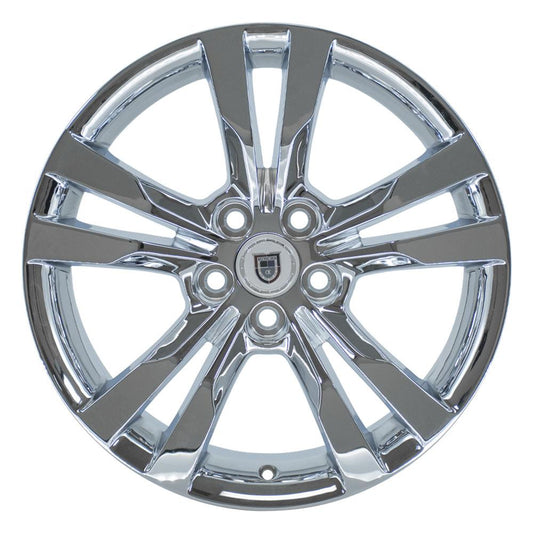 Chrome aluminum alloy wheel from OE Wheels LLC part number CA15A-18085-5115-40C