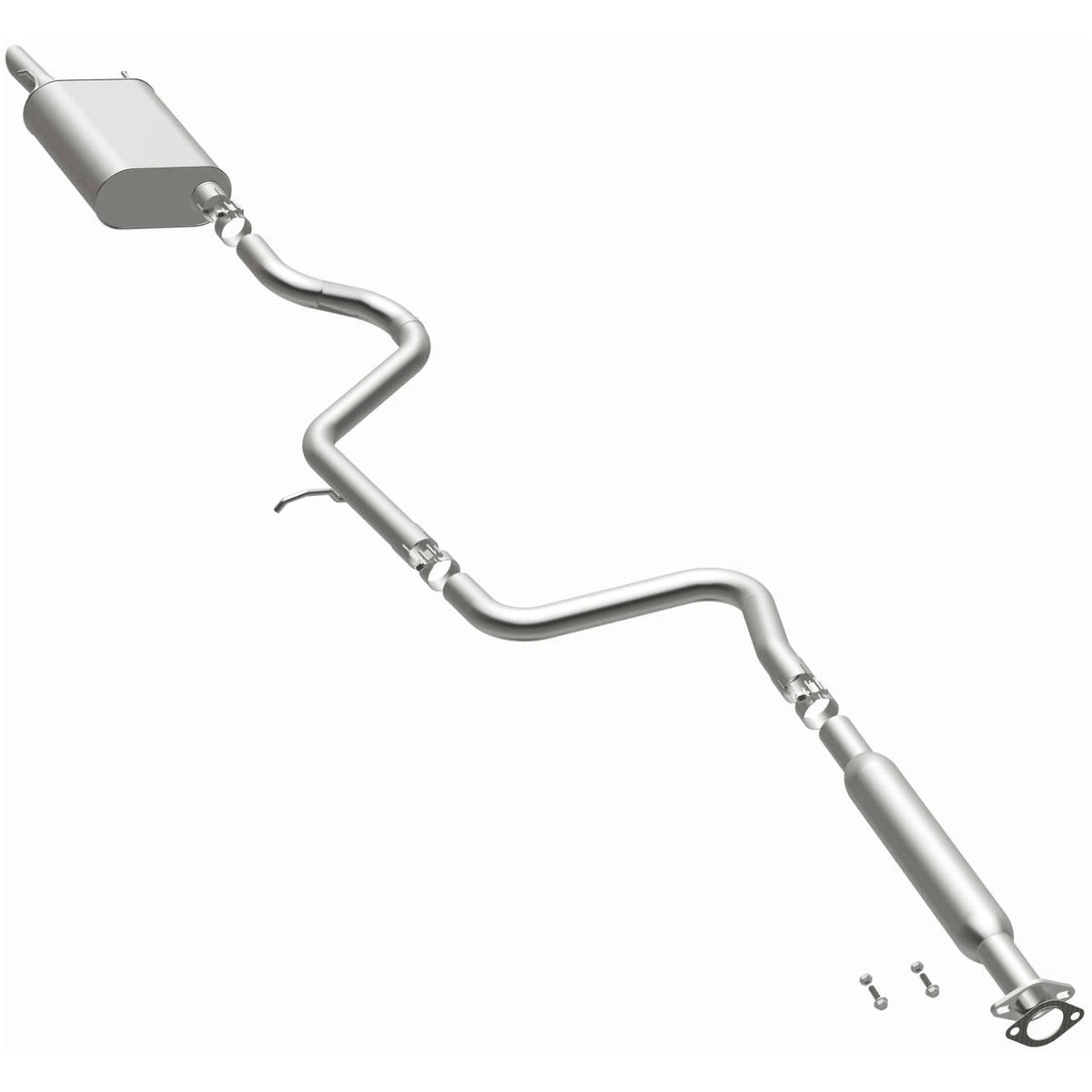 Satin exhaust system kit from BRExhaust part number 116-0015