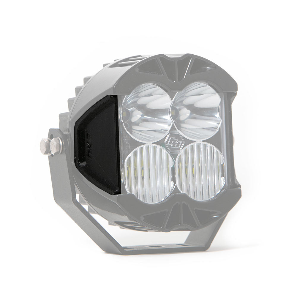 Black auxiliary light cover from Baja Designs part number 299208
