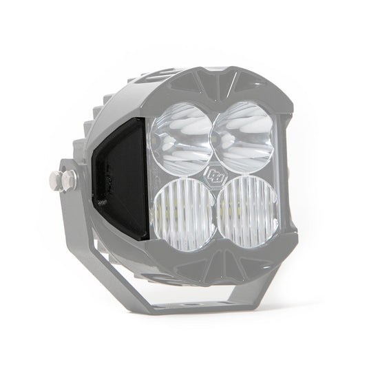 Black auxiliary light cover from Baja Designs part number 299208